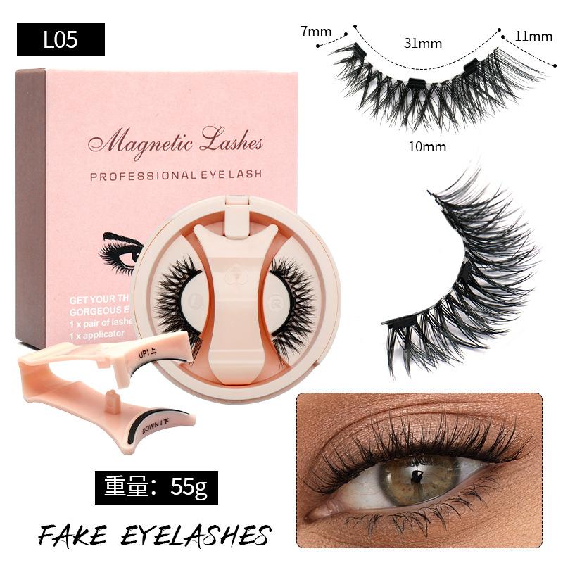 Hot Quantum Magnetic Eyelash Curler Little Devil Magnetic False Eyelashes 6D Magnet Eyelashes Magnetic False Eyelashes for Women