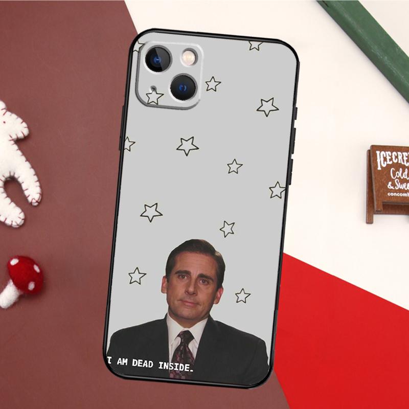 Michael Scott The Office Case For iPhone 16 Pro Max 14 13 12 11 15 17 Pro Max mini 15 16 Plus 16e 17 Air Back Cover