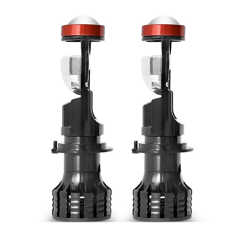 Neu U7 H4 H7 kleine linse fischaugenlampe auto led-scheinwerfer fern- und abblendlicht integrierte