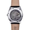 Orient RN-AR0003S Men's Contemporary Semi-Skeleton Automatic Watch with Open Heart Design, White and Silver, with Japanese Manufacturer's Warranty