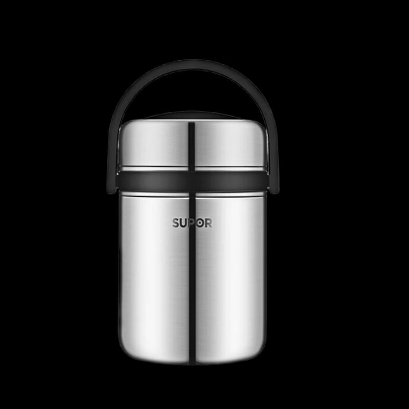 SUPOR 1.9L 304 Stainless Steel Multi-Layer Insulated Lunch Box