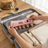 Lightweight Business Trip Hanger Fabric with Clips, Foldable Portable Laundry Drying Rack, Clothes Rack Compact Hanging Organizer for Dormitory