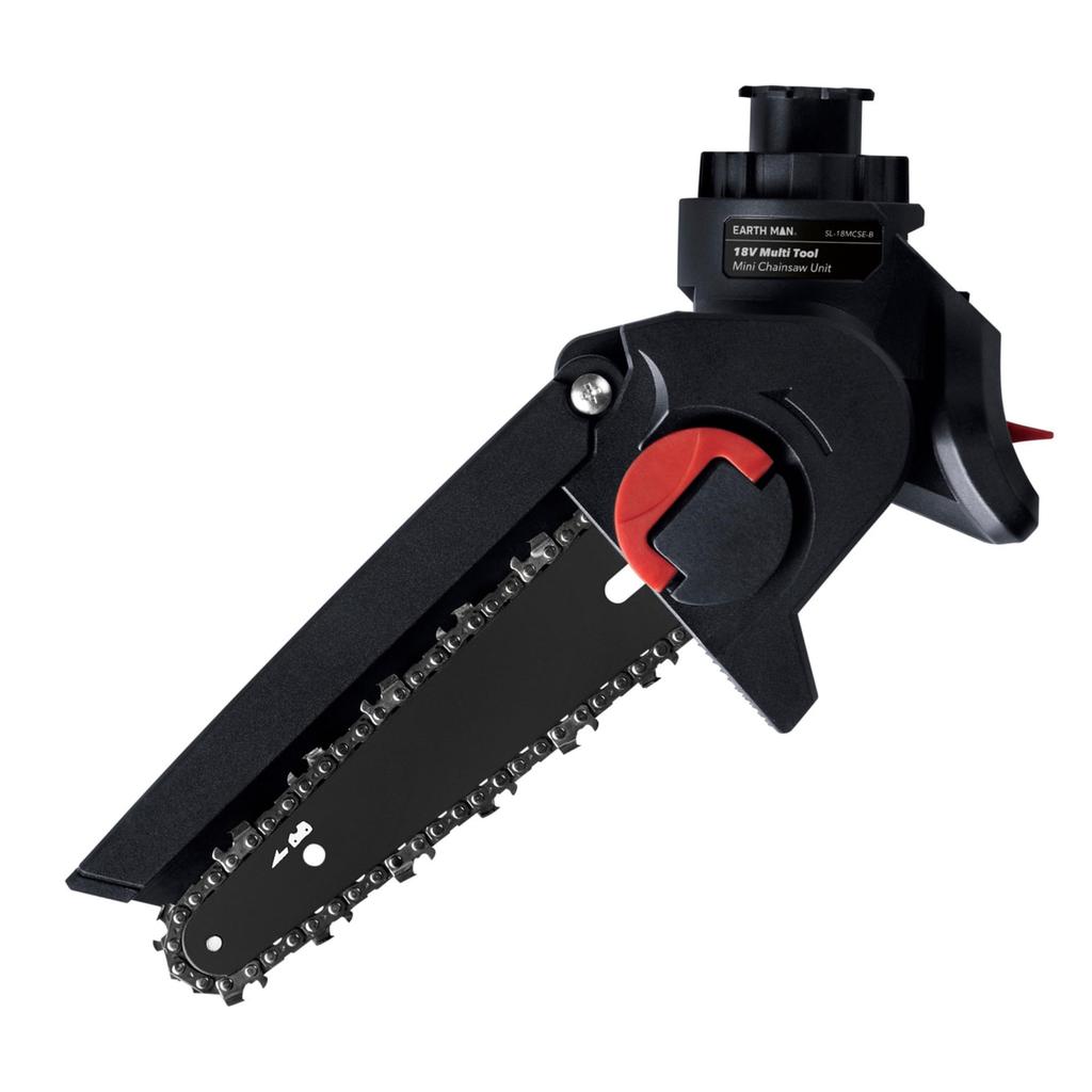 Takagi EARTH MAN SHARE LINK 18V Rechargeable Multi-Tool with Dedicated Mini Chainsaw 150mm Unit SL-18MCSE-B for Wood Cutting