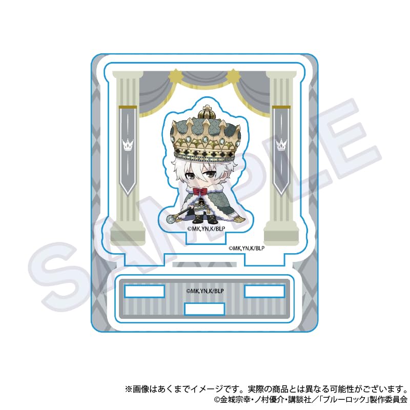 Blue Lock Trading Petit Acrylic Stand ColorKing Ver. 9-Piece Box