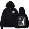 Alvaro Diaz Sayonara Album Hoodies Herren Damen Kleidung Hip Hop Mode Übergroßes Sweatshirt Lässige Kapuzenpullover Streetwear