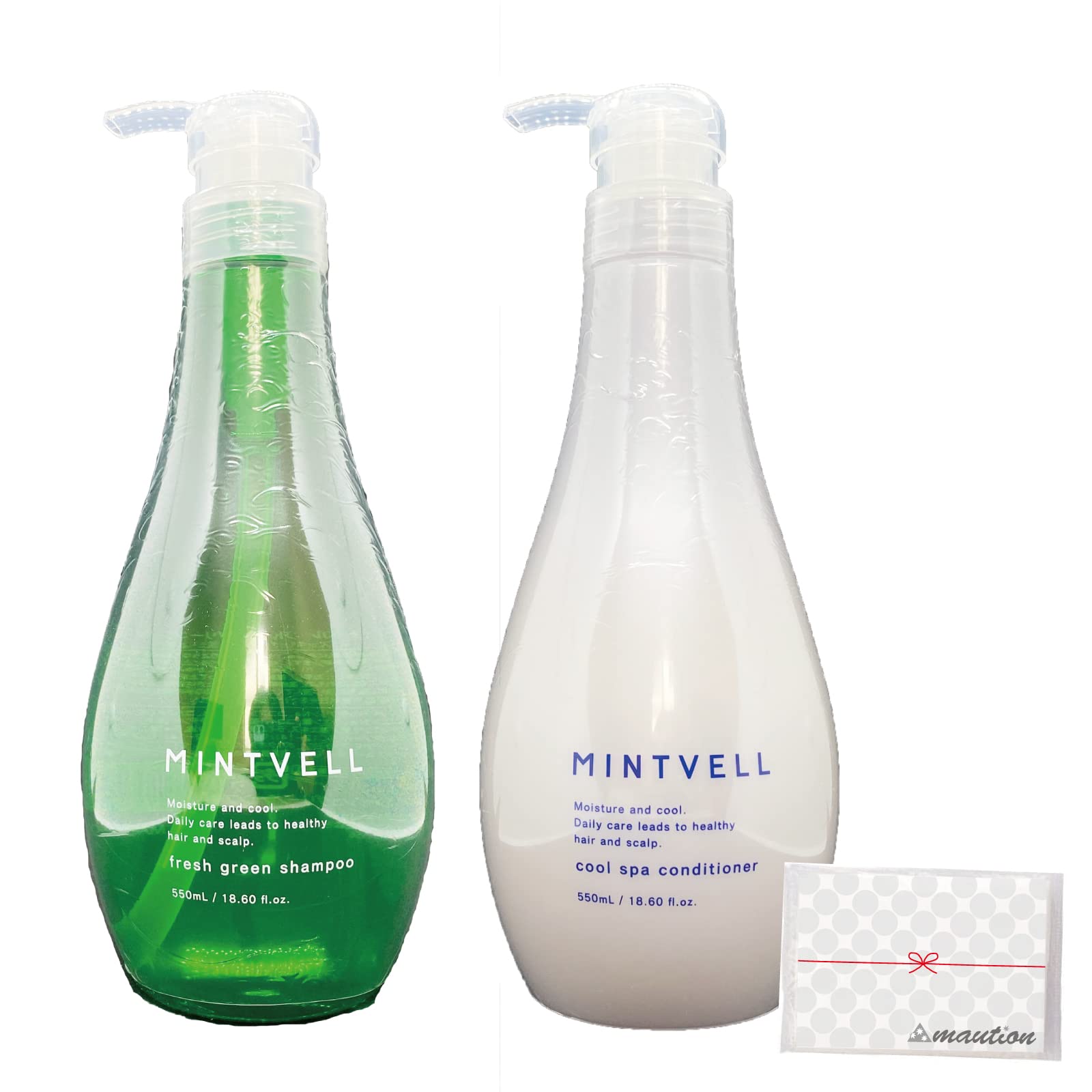 

Suncall Mintbell Fresh Green Shampoo 550ml Suncall Mintbell Cool Spa Conditioner 550ml bonus included [Renewal product] + +
