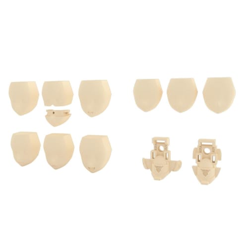 

Kotobukiya Megami Device M.S.G 03 Face Set for Asura, Skin Color A, Approximately 19mm Tall, 1/1 Scale Plastic Model