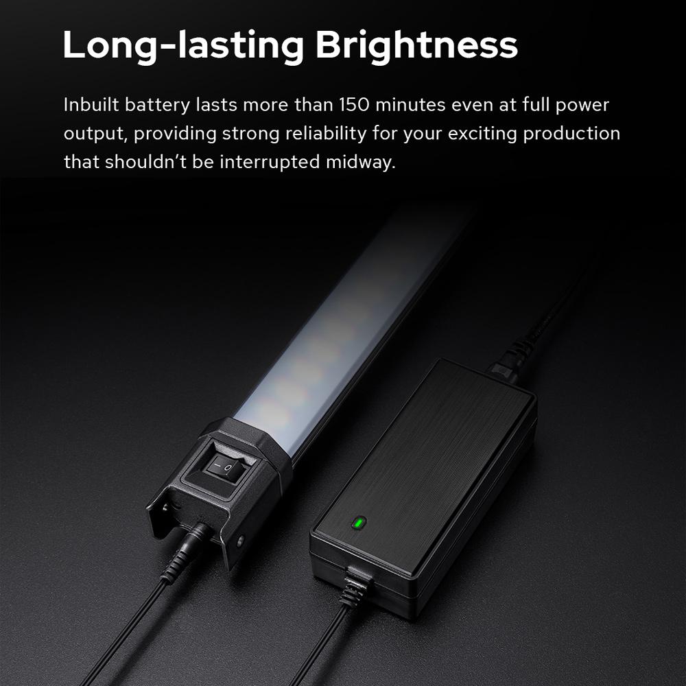 Godox TL120 LED Tube Light Professional 0360 Degrees  Full Color RGB Video Light BiColor Temperature