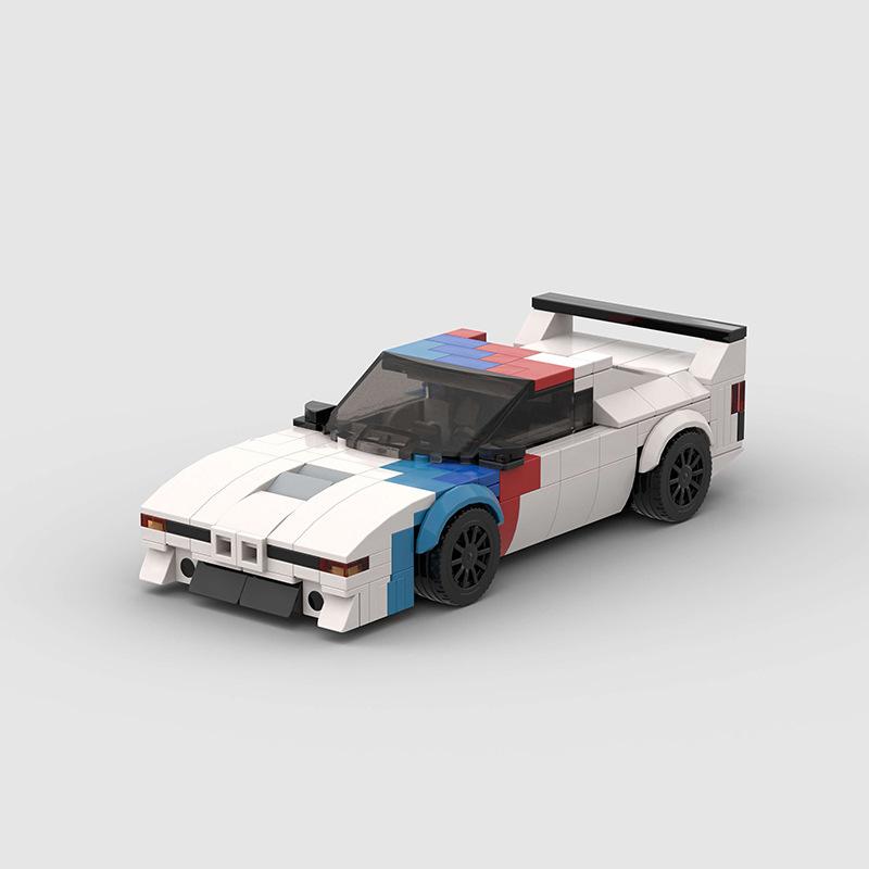 MOC Technical Car City Speed Vehicle Vetro Car Rally Building Blocks Bricks Ornament Creative Toys For Kids Adults Birthday Gift