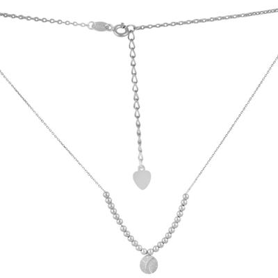 Silver Necklace Without Stones (2101185)