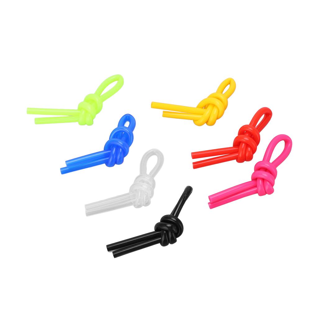 7Pcs Tennis Racket Vibration Dampener Knot Excellent Elasticity Tennis Racquet Silicone Knot
