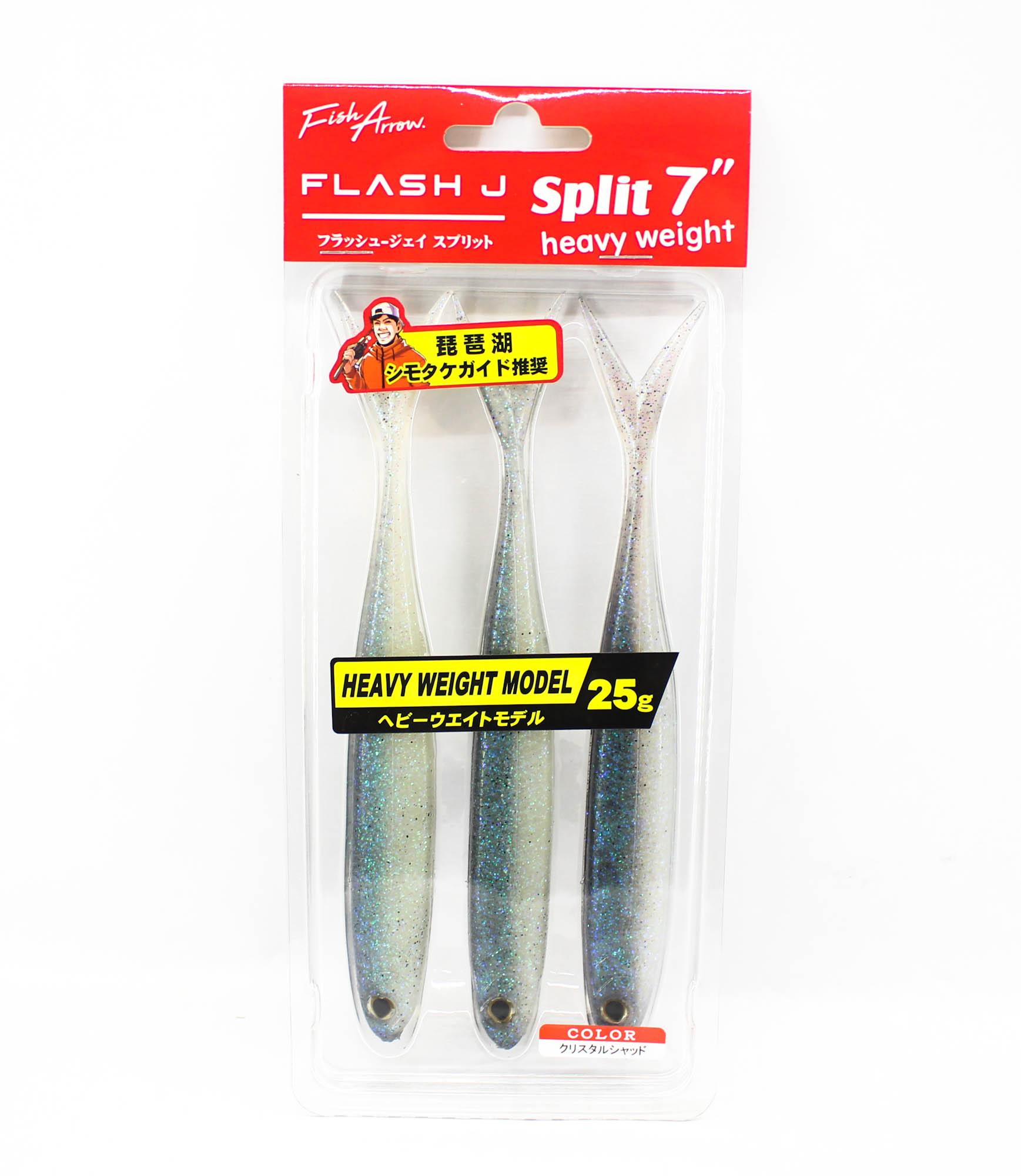 

Fish Arrow Soft Lure Flash J Split 7 дюймов HW 25 грамм 3 шт. в упаковке 42 (5955)