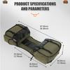 Canvas Motorcycle Bicycle Saddle Bag Panniers Motorbike Luggage Universal For Harley Honda Suzuki Kawasaki Bike MTB Tool Bags