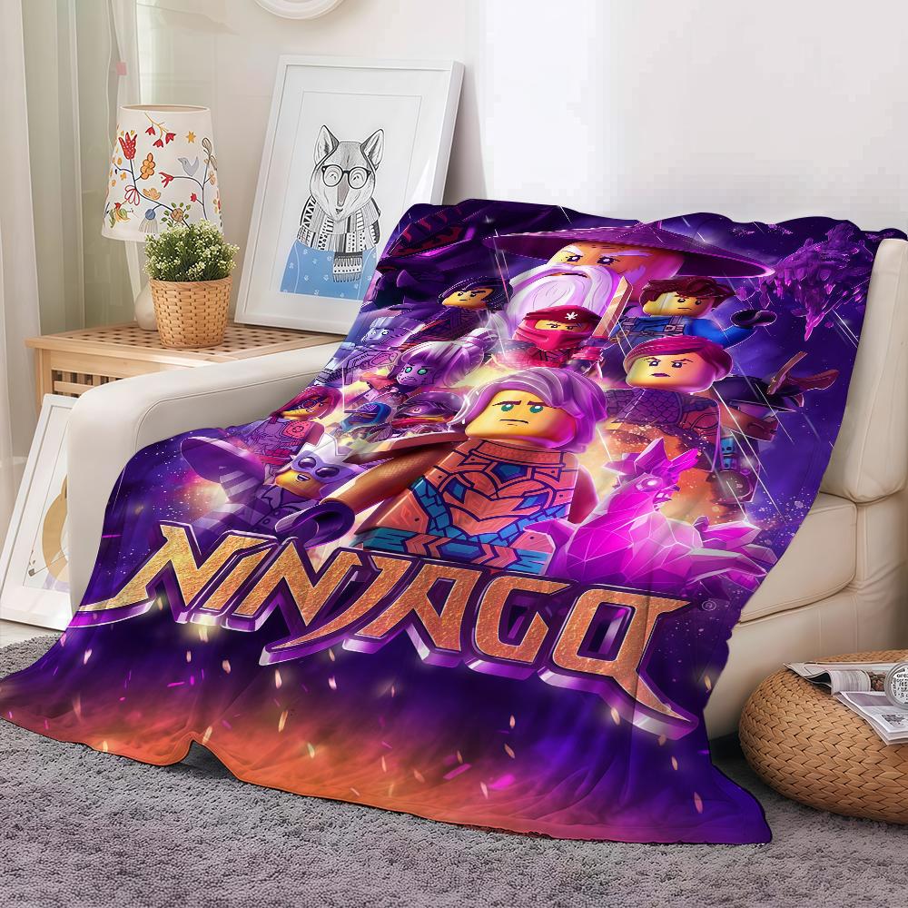 Cartoon cool N ninjago L LegoS Blanket For Sofa Office Bed Plane Travel Sleep Read Relax Camping Soft And Warm