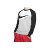 Nike Color Block Logo Crew Neck Sweatshirt Men Tops Black CV9152-063