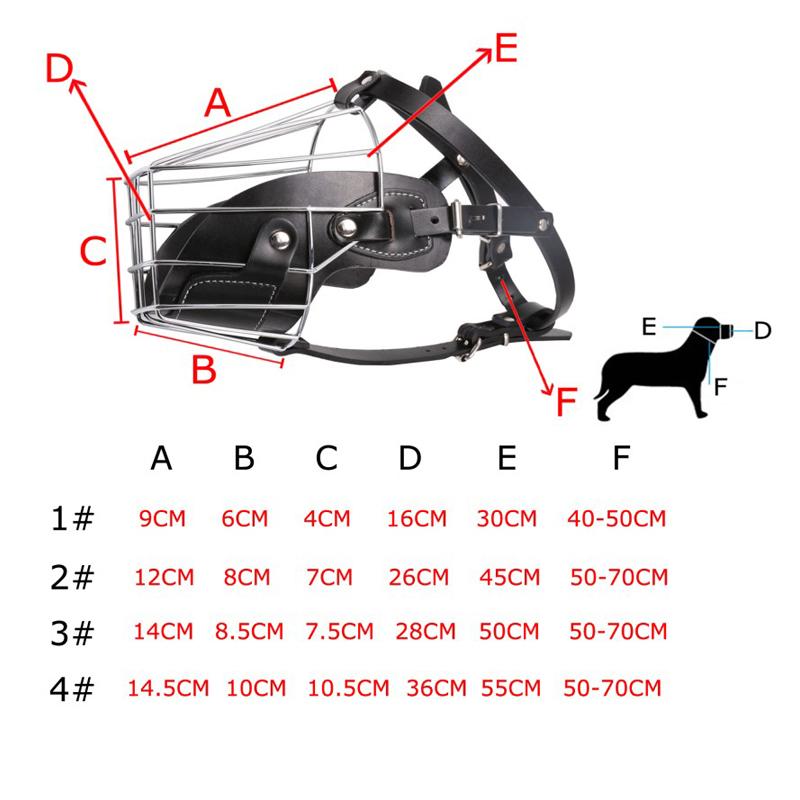 Pet Dog Muzzle Breathable Basket Large Dogs Stop Biting Barking Chewing For German Shepherd Anti-bark Dogs Supplies