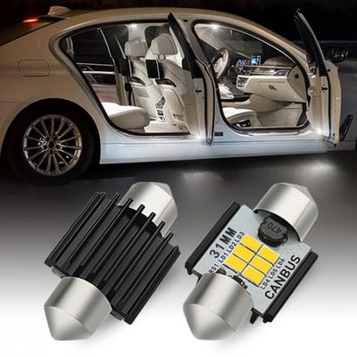 AUXITO 31MM LED Interior Bulb Fit for Car Truck Map Dome Light White DE3175 EOOH