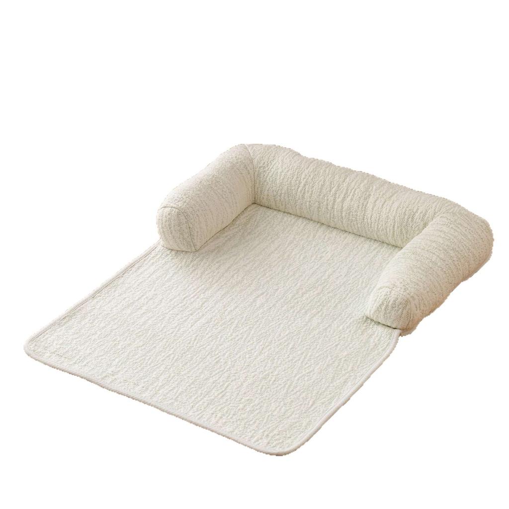 Pet Sofa Pad Non- for Dogs Cats Couch Protector - Cream