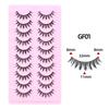 Whole One-piece False Eyelashes Hard Stems Natural Thick COS Thai Makeup Little Devil Daily 2026