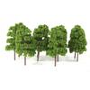 20Pcs Model Abies Holophylla Tress Train Railroad Scenery