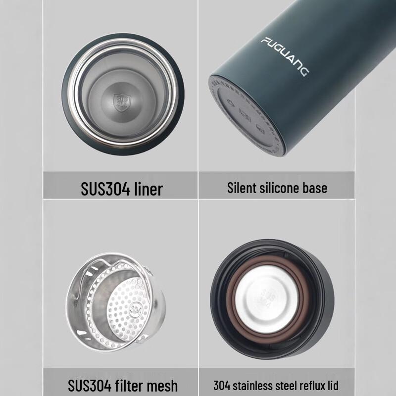 Fuguang Portable 304 Stainless Steel Insulated Tea Thermos Cup