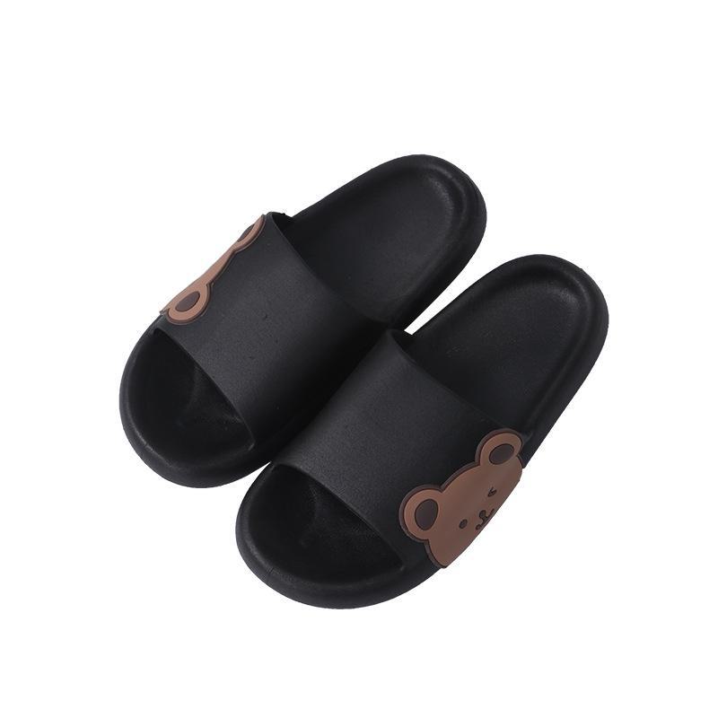Men's Outdoor Summer Slippers, Women's Comfy Indoor Slippers, Couple's Cartoon Sandals, Men's Bear Flip Flops.