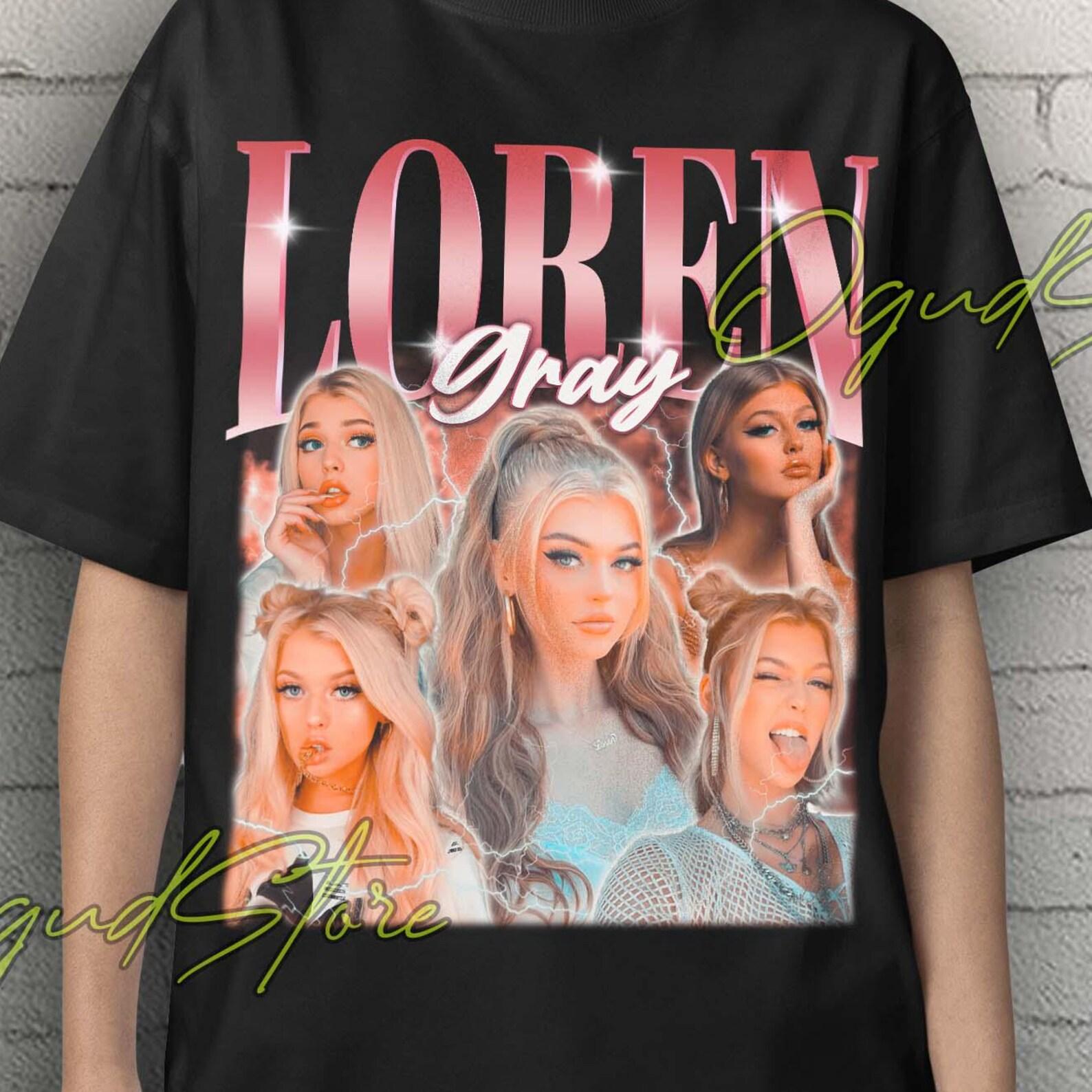 Loren Gray, Loren Gray Retro Tshirt, Loren Gray Shirt, Loren Gray Tees, Loren Gray Poster, Loren Gray Tour Merch, Loren Gray Clothing S