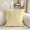 Art Polka Dot Cushion Cover Linen Decorative Pillowcase Set Pcs x x x Breathable Washable Sofa Cushion Cover
