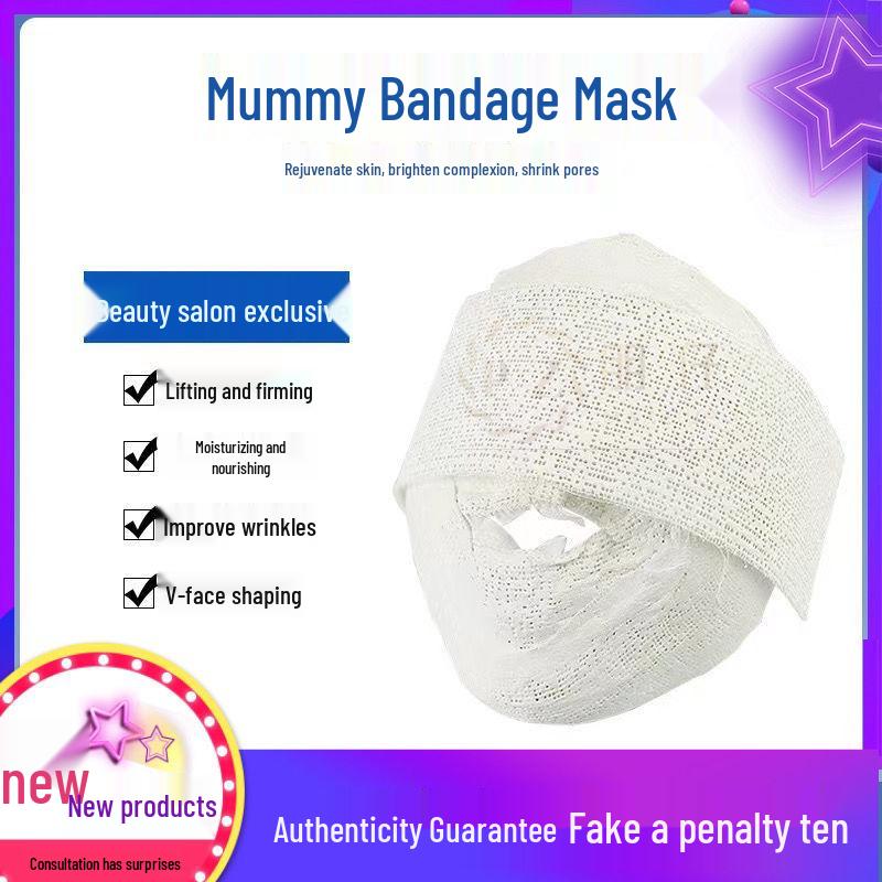 Mummy V-Face Lifting & Straffende Anti-Aging Masken-Set – Exklusiv für Salons