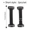 Fascia lifting viso nera a forma di V regolabile con clip elastica BB antirughe da 1,5 cm
