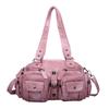 Borsa a tracolla tote in morbida pelle vintage Y2K: Stile Europeo e Americano, Borsa a Spalla Singola Versatile per Donna