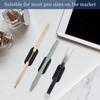 ZUFECY 15-Pack Rubber Pen Holder, Adhesive Silicone Pencil Holder for Desk and Wall, Pen Holder for Clipboard, Classroom Supplies for Desk