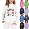 Kids Halloween Hoodie Set Long Sleeve Pullover Sweatshirt with Hood and Matching Pants Soft Comfortable Outfit for Children