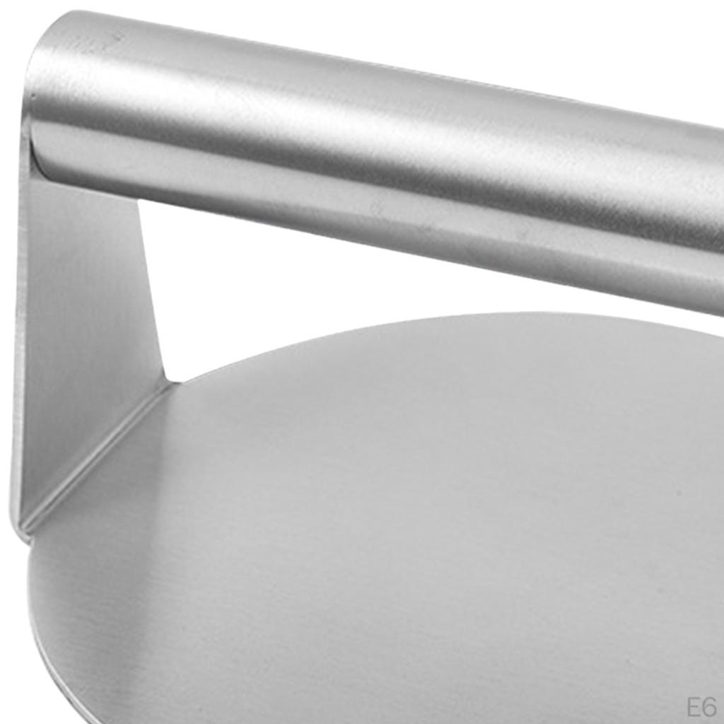 Burger Press Heavy Smash Meat Round Stainless Steel Kitchen Utensil Machine