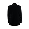 velvet single-breasted blazer 648932-Z8AMW-1000