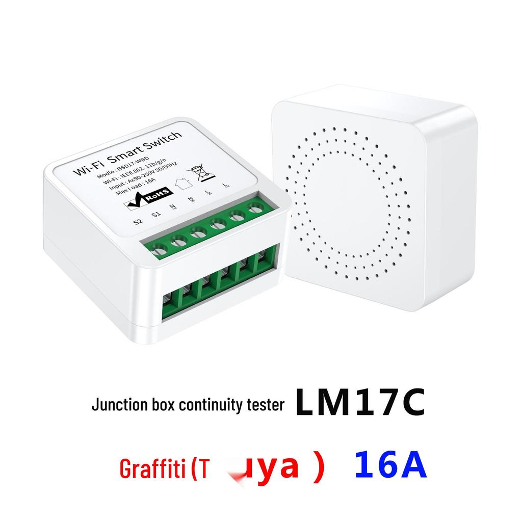 Graffiti WiFi Smart On/Off Lamp Control: App-Enabled Wireless Remote Switch