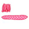 20pcs Heatless Hair Curler Soft Folding DIY Sponge Hair Styling Rollers for Sleeping Rose Red