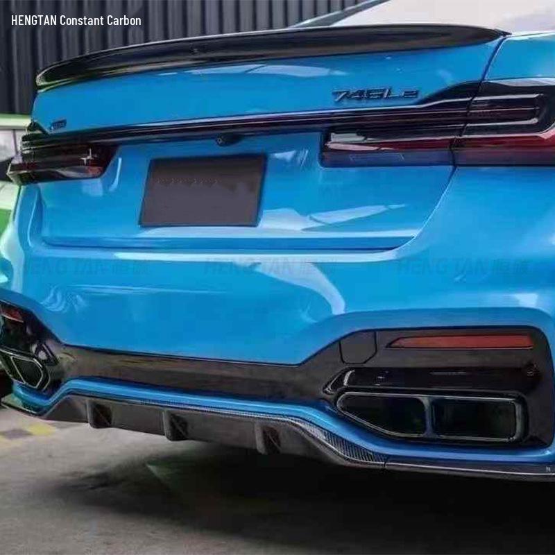 BMW 7 Series G11/G12 (2016-2019) Carbon Fiber Rear Diffuser.