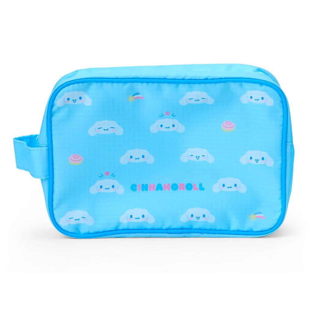 Sanrio Travel Pouch Cinnamoroll for Organizing Small Ages 3 and 679518 (SANRIO) 2-Piece Set, Polyester, Items, Up,