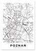 Poster City Plan Poznań