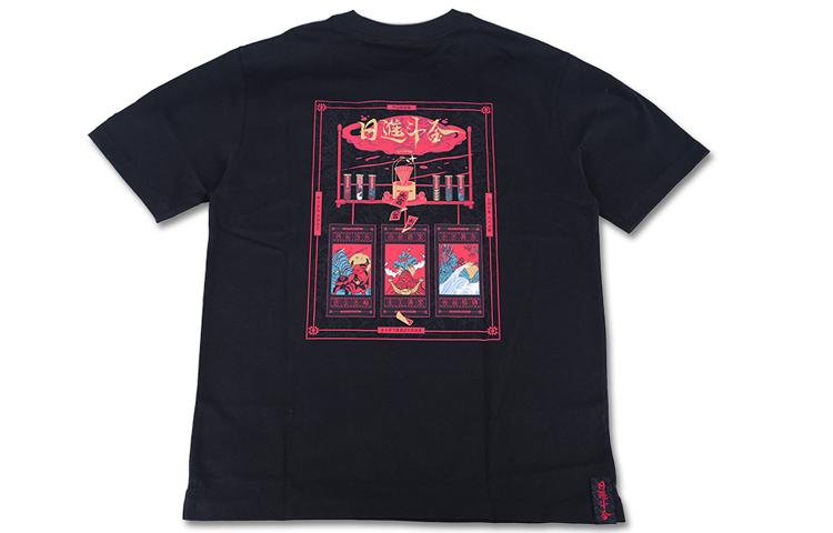 Li Ning Sports Fashion Collection T Shirt Men s Black AHSR005-1 S