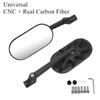 Motorcycle Motorbike Scooter Rearview Rear View Side Mirrors 8mm 10mm Universal