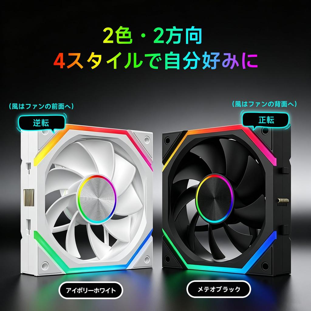 BOMORI Case Fan 120MM PC Fan Wireless Joint 4Pin PWM 5V 3Pin ARGB Hours Operating LED Lights Ultra Wide LED Strip Light CD Textured Shaft Compatible