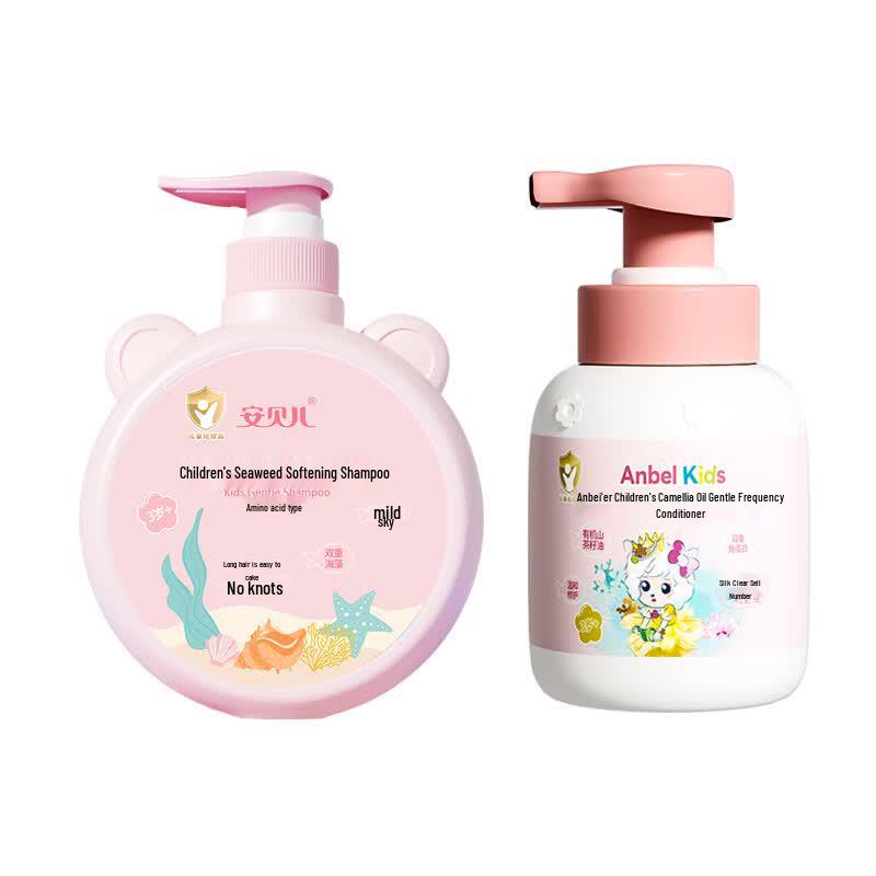 Anbeier Baby Gentle Shampoo & Conditioner Set