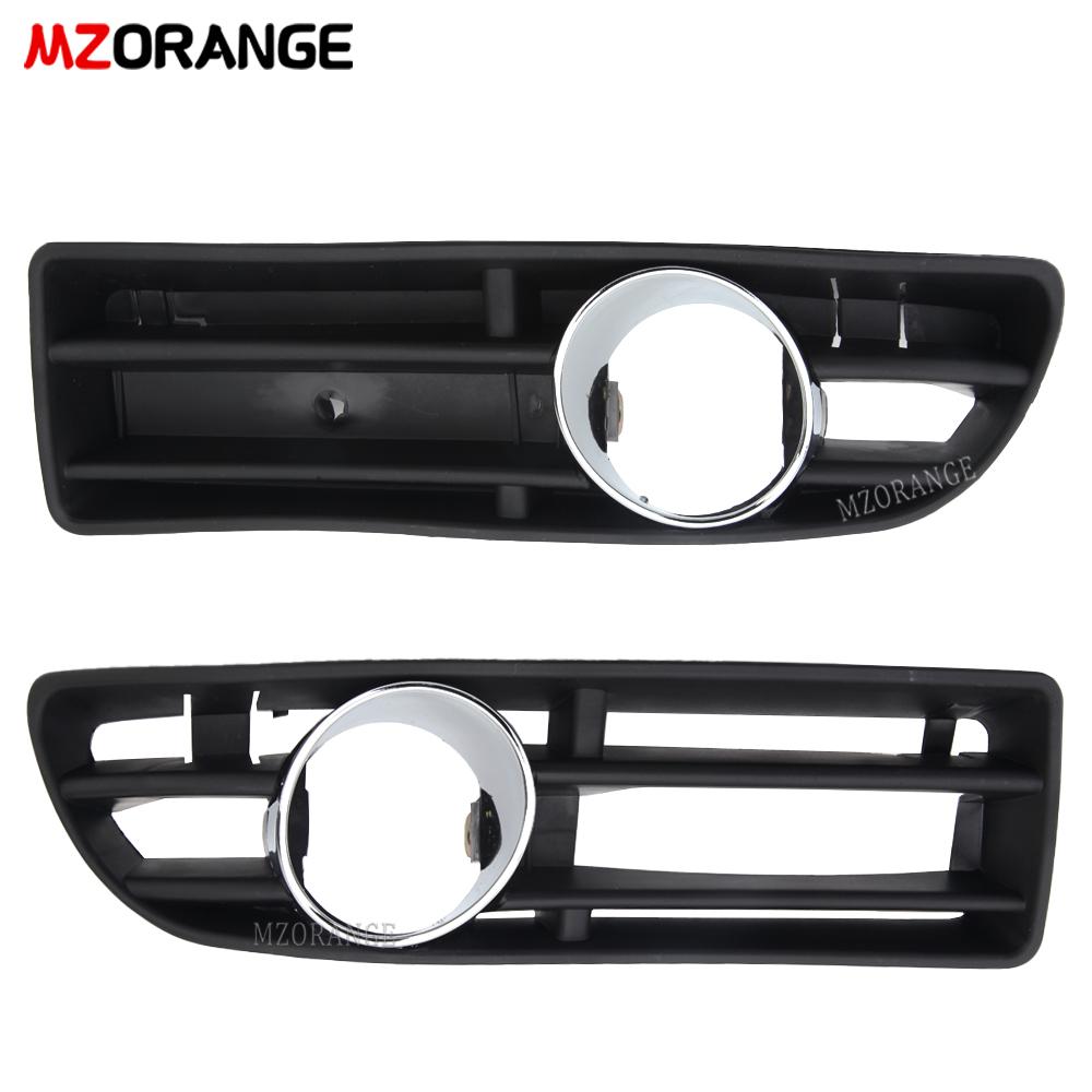 Front Nebel Lichter Montage Abdeckung Für VW Bora Jetta MK4 1999 2000 2001 2002 2003 2004 Nebel Lampe Kühlergrill kappe Rahmen Auto Zubehör