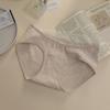 Damen Frühling und Herbst Spitze Rand Reine Baumwolle 10A Bakteriostatisch Erweiterter Schritt Hüfte Mittlere Taille Dreieck Slip