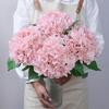 2pcs Artificial Hydrangea Flower, Real Touch Lifelike Artificial Flowers, Suitable For Outdoor Wedding Office Home Party Living Room Table Decoration