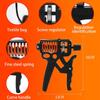 5-165kg Adjustable Size Heavy Hand Grip Strengthener Finger Expander Arm Wrist Forearm Trainers Fitness Steel Spring Exercise