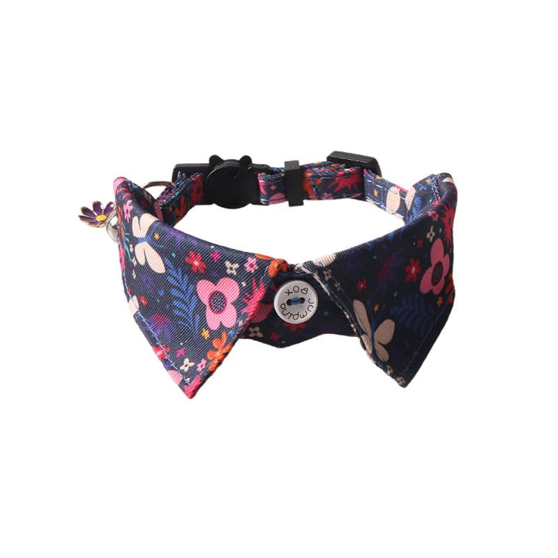 Pet Supplies New Pet Supplies Flower Accessories Collar Cat Collar Bell Cat Strap