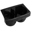 68430VB100 Front Center Centre Console Dual Bottle Cup Holder Storage Gap Black Plastic Fit for Nissan Patrol GU Y61 1997-2012